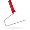 Rączka do wałka IMET R25X8 25cm fi trzpienia 8mm