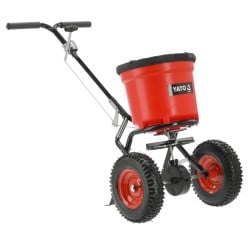 Rotacyjny siewnik ogrodowy YATO YT-86715 do nawozu,piasku,nasion 23l 25kg