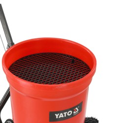Rotacyjny siewnik ogrodowy YATO YT-86715 do nawozu,piasku,nasion 23l 25kg