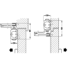 Samozamykacz GEZE TS 1500 (60-80kg) srebrny