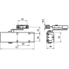 Samozamykacz GEZE TS 1500 (60-80kg) srebrny