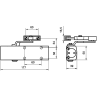 Samozamykacz GEZE TS 1500 (60-80kg) biały