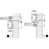 Samozamykacz GEZE TS 4000 (40-120kg) srebrny