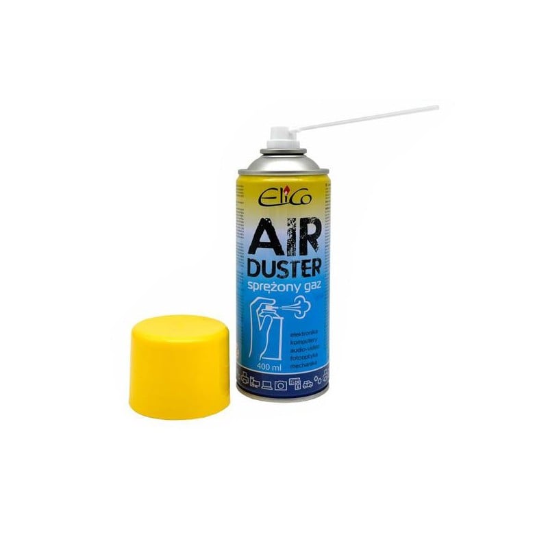 Sprężone powietrze do precyzyjnego czyszczenia Air Duster Elico 400 ml