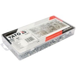 Zestaw 300 nakrętek metrycznych MIX YATO YT-06772