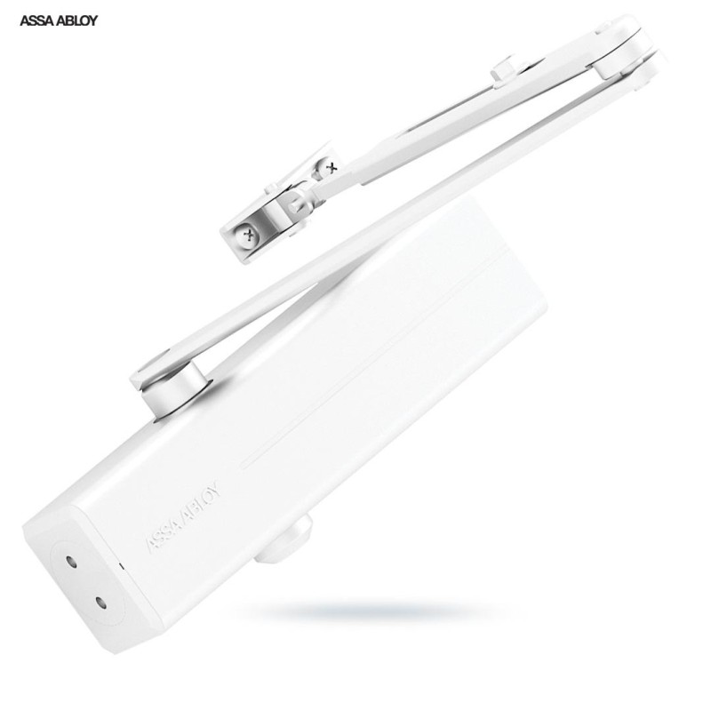 Samozamykacz DC140 40-100kg biały ASSA ABLOY