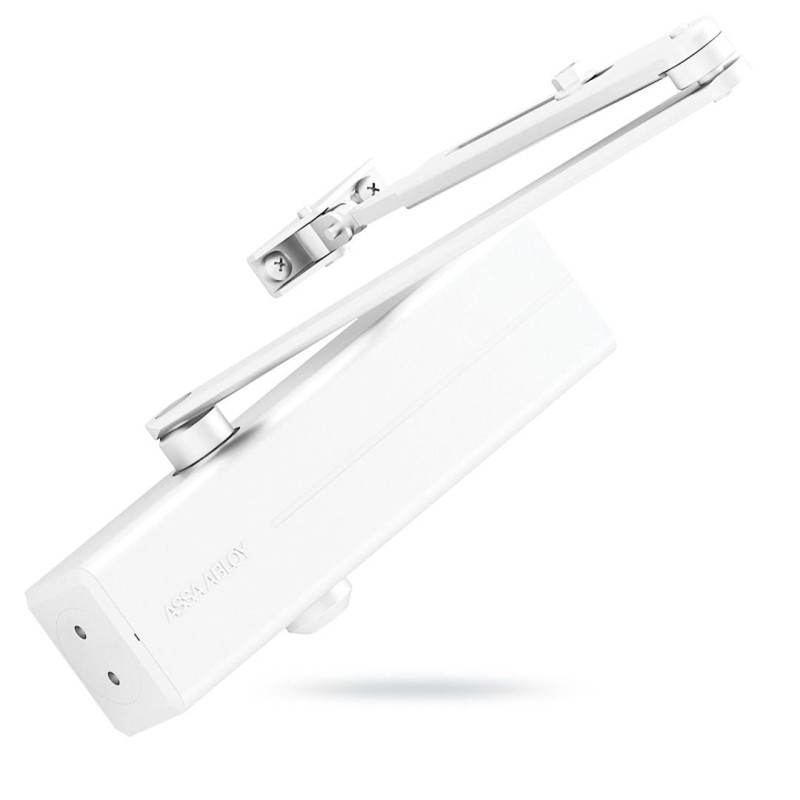 Samozamykacz DC140 40-100kg biały ASSA ABLOY