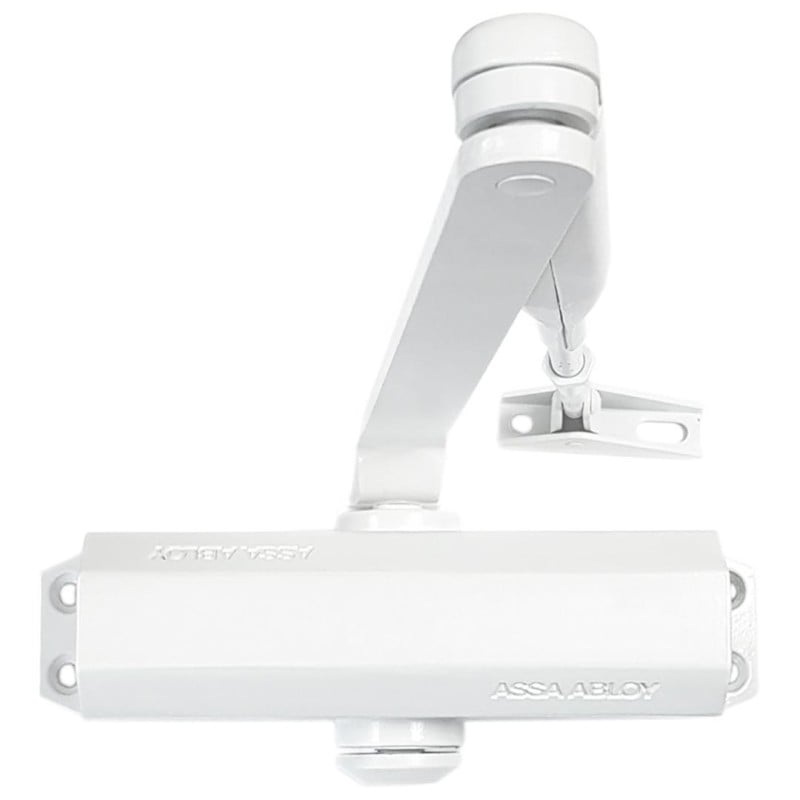Samozamykacz DC110 biały (40-80kg) ASSA ABLOY