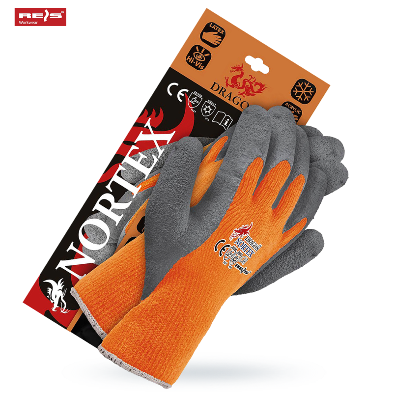 Rękawice ocieplane powlekane NORTEX 11 XXL (12)