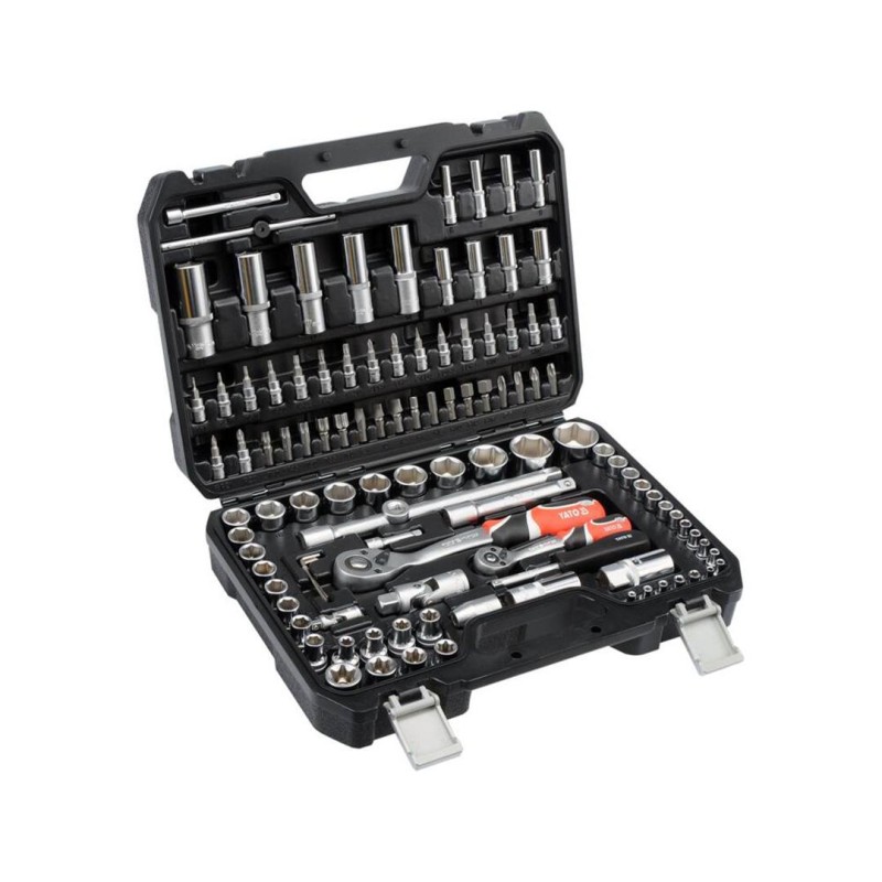 Zestaw serwisowy / narzędziowy Yato YT-38791 108 sztuk 1/2'' 1/4''