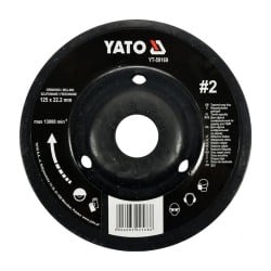 Tarnik wypukły 125mm NR2 do drewna YATO YT-59169