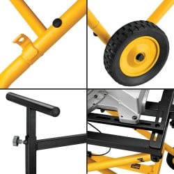 Stół mobilny DEWALT DE7260 135kg 2,4m do pilarek