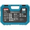 Zestaw bitów wierteł nasadek 75 cz. Makita E-15126