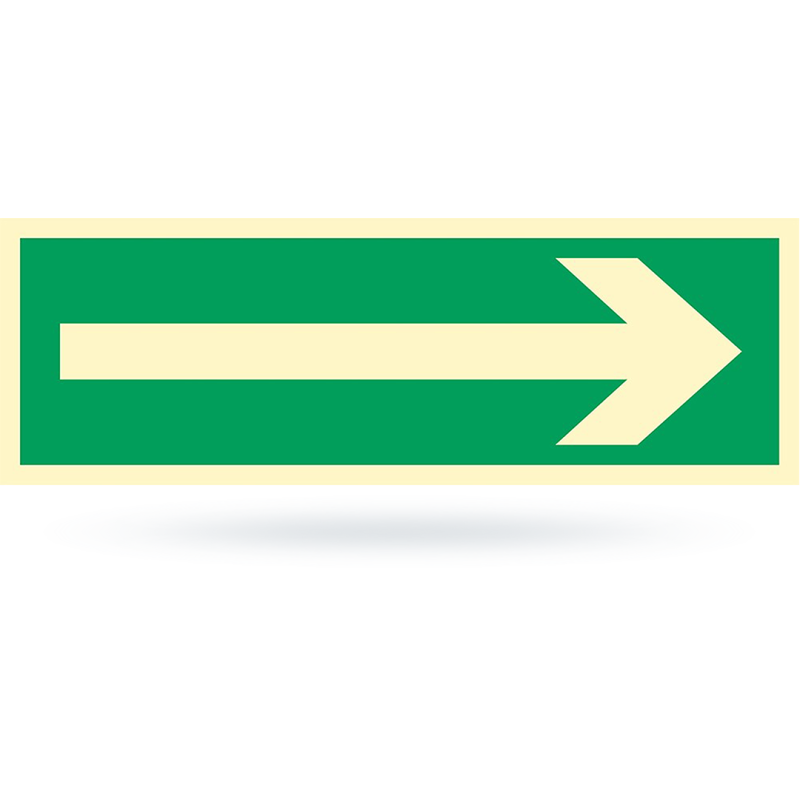 Tab: STRZAŁKA kierunek drogi ewakua ZIO-1 ZE-04