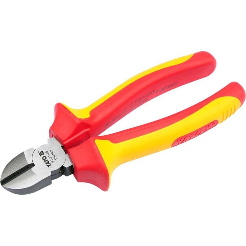 Szczypce 180mm izolowane VDE 1000V YATO YT-21158