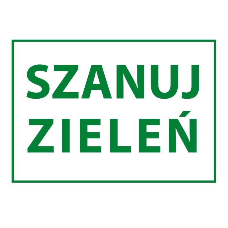Tab: Szanuj zieleń ZI-17 25x35cm