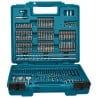 Zestaw 256 bitów wierteł narzędzi Makita E-11689