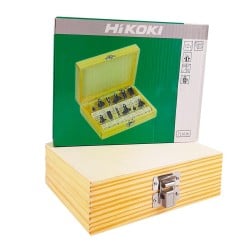 Zestaw 12 frezów do frezarki 6mm HiKOKI 711016