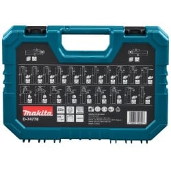 Zestaw 22 frezów do frezarki 8mm Makita D-74778