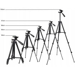 Statyw do lasera telefonu aparatu 32-100cm 1/4''