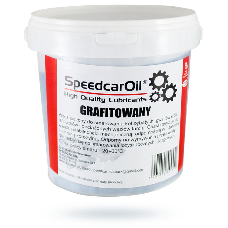 Smar GRAFITOWY 0,8kg SPEEDCAR