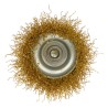 Szczotka doczołowa Ø50mm z trzpieniem 1/4’’ drut karbowany 54-171