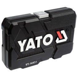 Zestaw narzędziowy kluczy 23el 1/4' YATO YT-14451