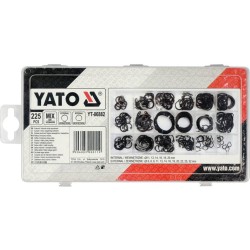 Zestaw 225 pierścieni segera zew/wew YATO YT-06882