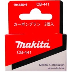 Zestaw szczotek węglowych do elektronarzędzi Makita 195022-4 2 CB441 2 sztuki