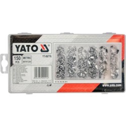 Zestaw 150 nakrętek motylkowych mix YATO YT-06776