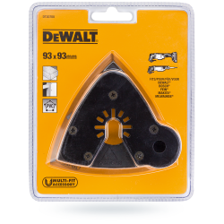 Stopa szlifierska DEWALT DT20700 rzepem trójkątna