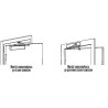 Samozamykacz ASSA ABLOY DC120 40-80kg BRĄZ