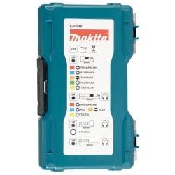 Zestaw udar. bitów i nasadek 28 cz. Makita E-07048