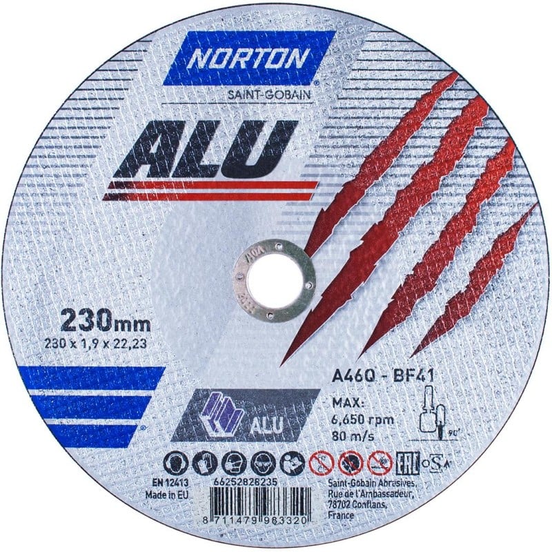 Tarcza do aluminium 230x1,9 NORTON