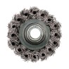 Szczotka doczołowa Ø 65mm gwint M14 drut splatany 54-159