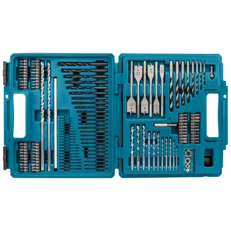 Zestaw bitów wierteł nasadek 212el. Makita E-06270