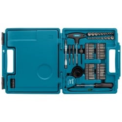 Zestaw bitów wierteł nasadek 212el. Makita E-06270