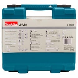Zestaw bitów wierteł nasadek 212el. Makita E-06270