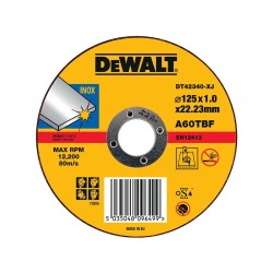 Tarcza do cięcia metalu DeWALT DT42340TZ 125x1,2mm INOX 10szt.