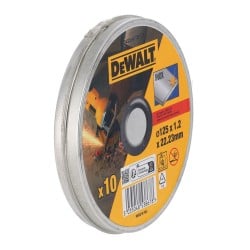 Tarcza do cięcia metalu DeWALT DT42340TZ 125x1,2mm INOX 10szt.