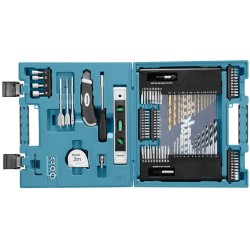 Zestaw bitów wierteł nasadek 104el. Makita D-31778