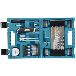 Zestaw bitów wierteł nasadek 71 el. Makita D-33691