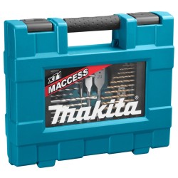 Zestaw bitów wierteł nasadek 71 el. Makita D-33691