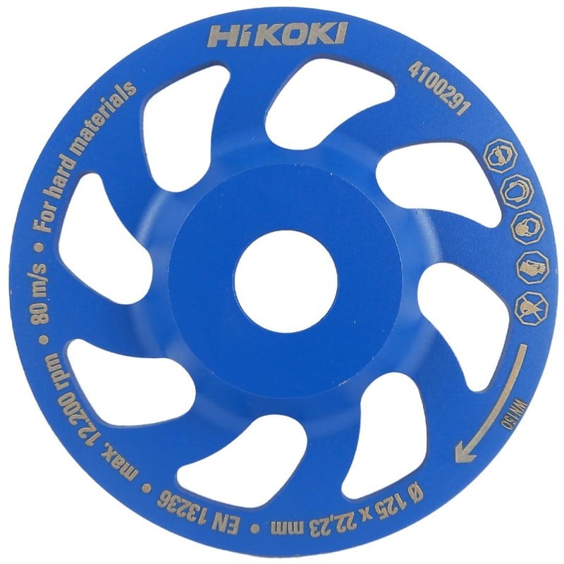 Tarcza garnkowa do szlifowania betonu 125mm HiKOKI