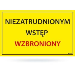 Tab: Niezatrudnionym wstęp...
