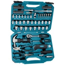Zestaw narzędzi kluczy 76 części Makita E-10899