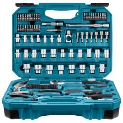 Zestaw narzędzi kluczy 76 części Makita E-10899