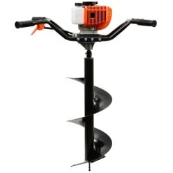 Świder spalinowy(2os)+ wiertło+ adapter50cm(1/4)