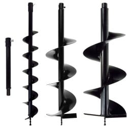 Świder spalinowy(2os)+ wiertło+ adapter50cm(1/4)