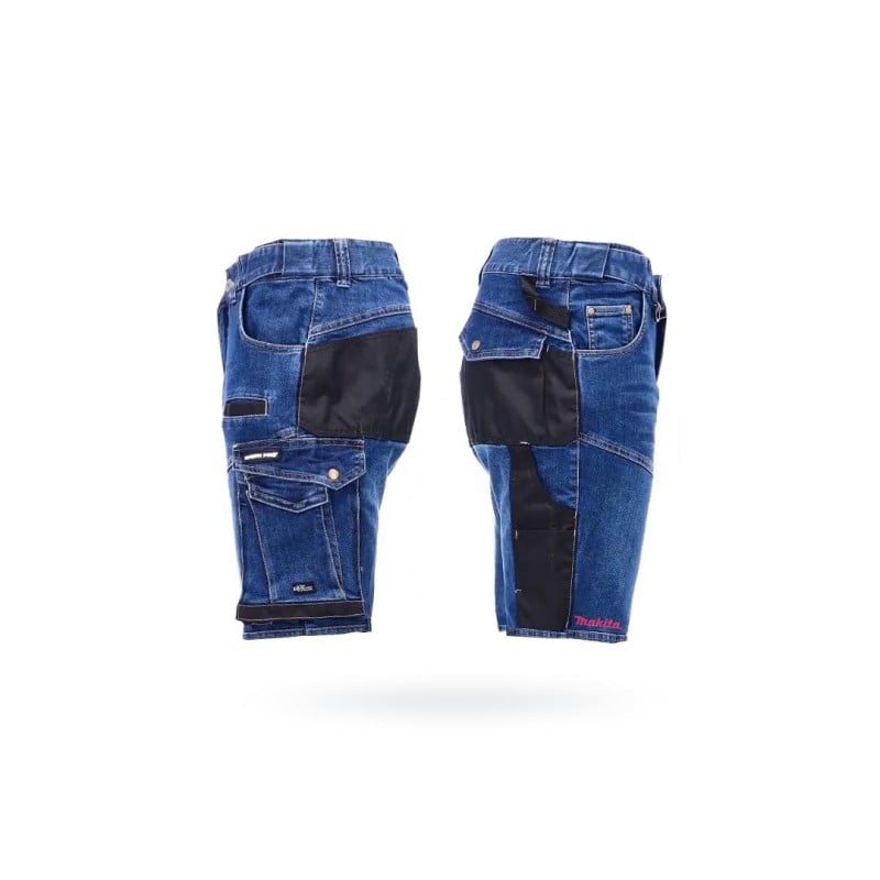 Spodenki Makita jeansowe rozmiar L kieszenie
